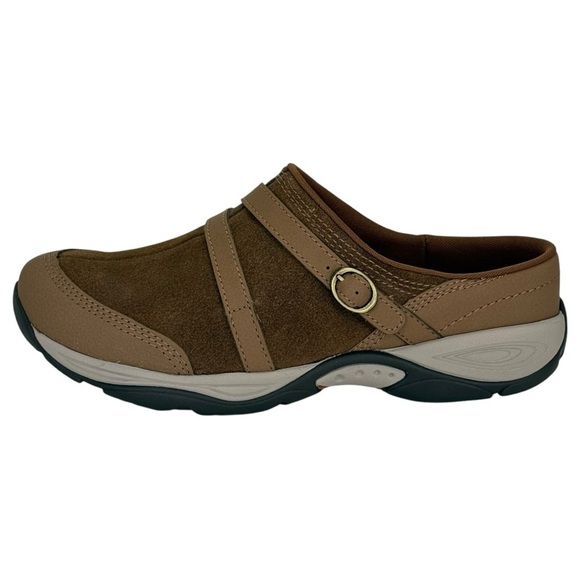 Easy Spirit Equinox Light Brown Leather Womens Mules Size 8M - Picture 3 of 12